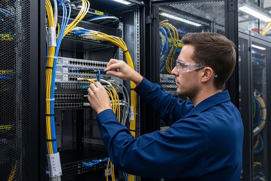 Rack Kabinet Kurulumu 1 Rack Kabinet Kurulumu