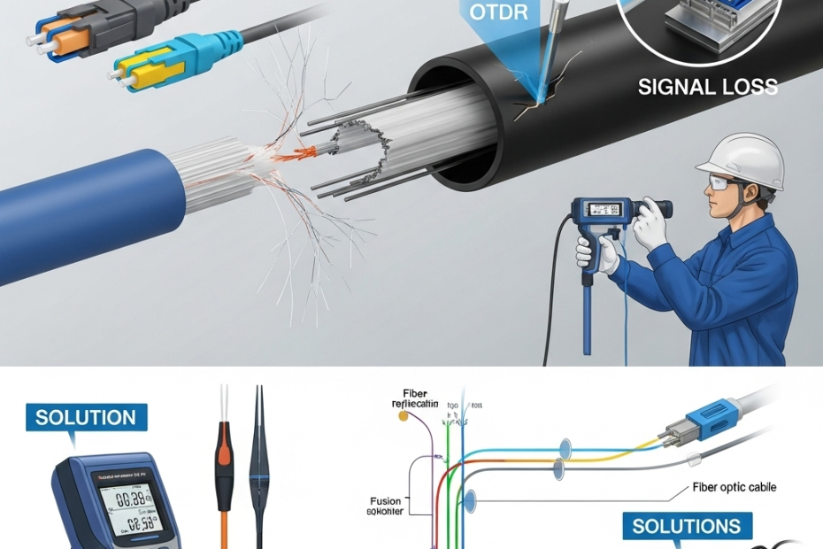 Fiber Kablo Sinyal Kaybı Çözümü 19 Fiber Kablo Sinyal Kaybı Çözümü